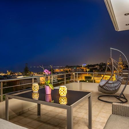 Aria Sea View, Chania Stalós Exterior foto