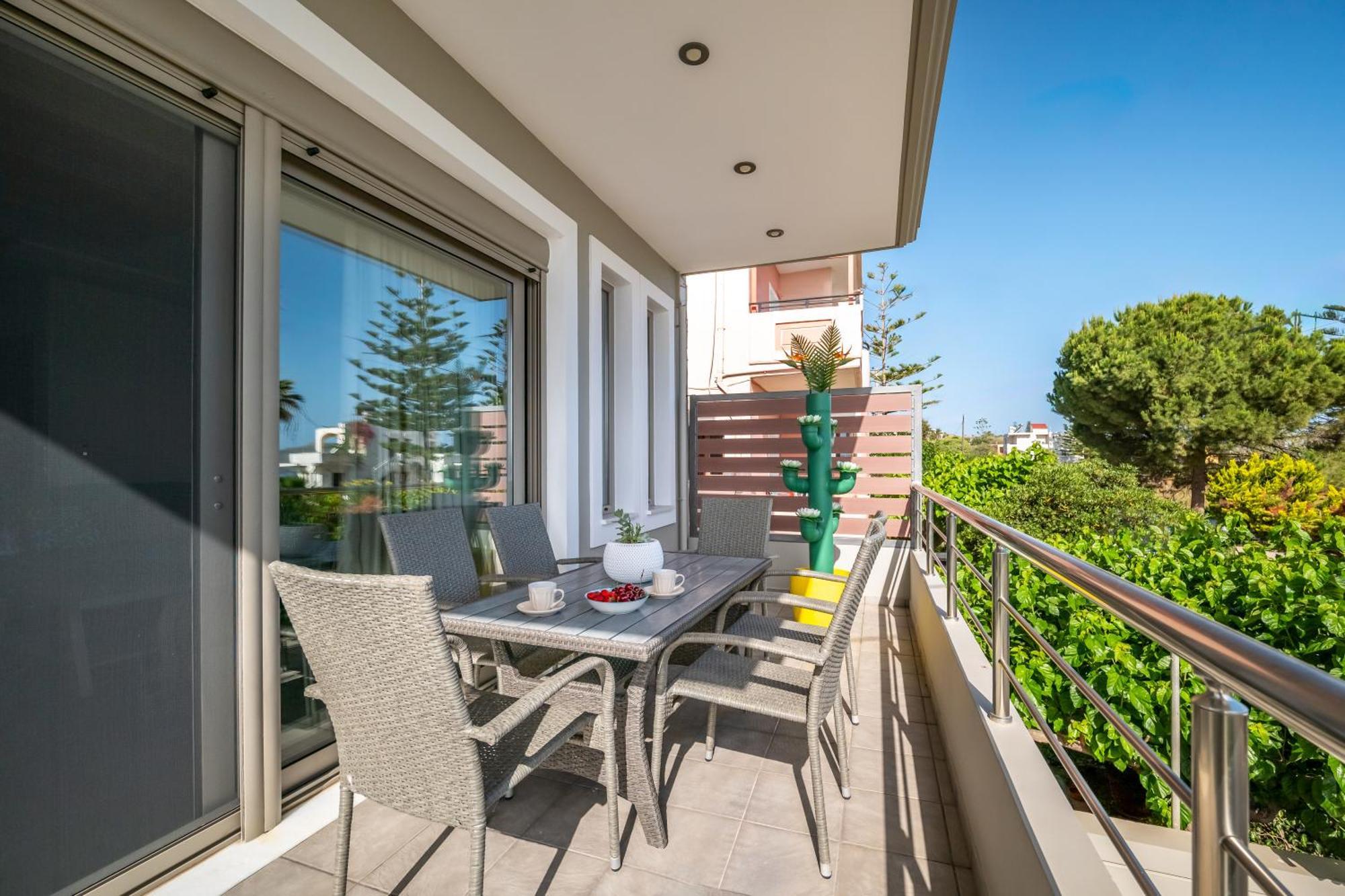 Aria Sea View, Chania Stalós Exterior foto