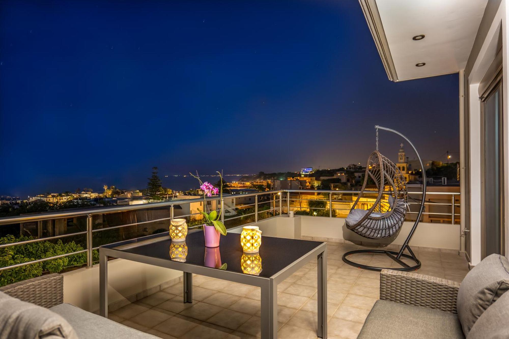 Aria Sea View, Chania Stalós Exterior foto