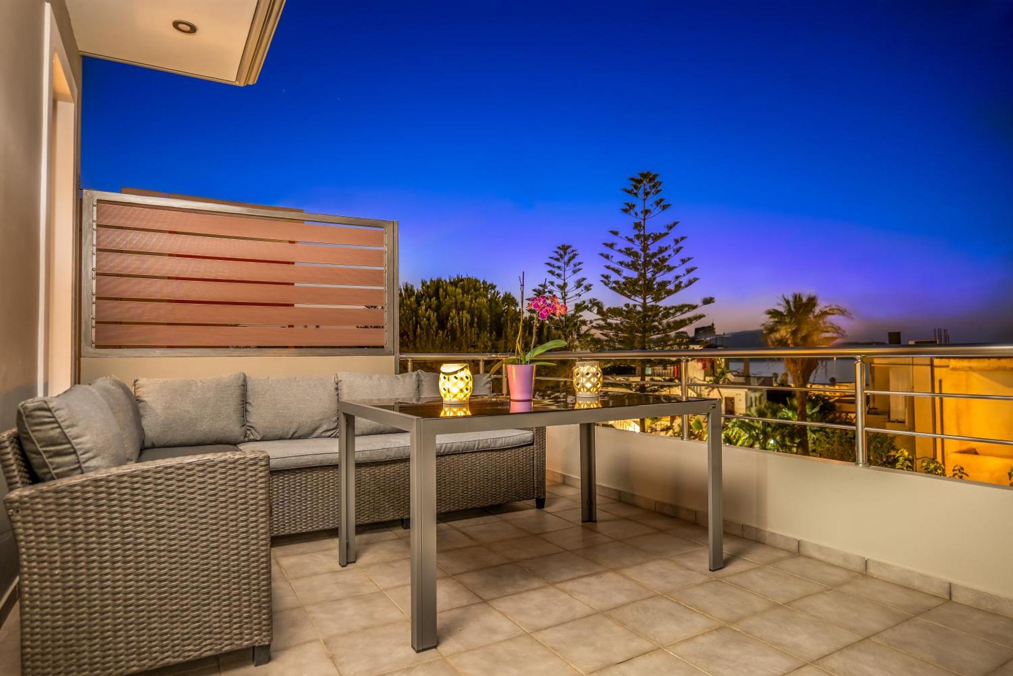 Aria Sea View, Chania Stalós Exterior foto